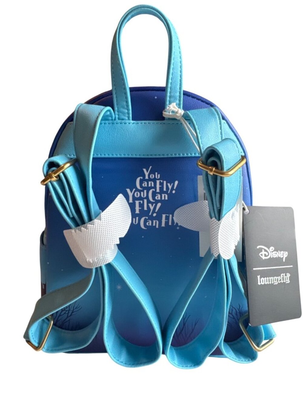 Disney Loungefly Peter Pan Flying Friends Mini Backpack NWT Hot Topic Exclusive - Picture 3 of 14